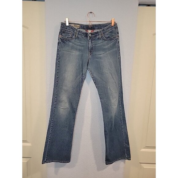EUC Vintage Y2K Women's Lucky Brand Grand Wonder Boot Denim Jeans Size 8 / 29 - Picture 1 of 8